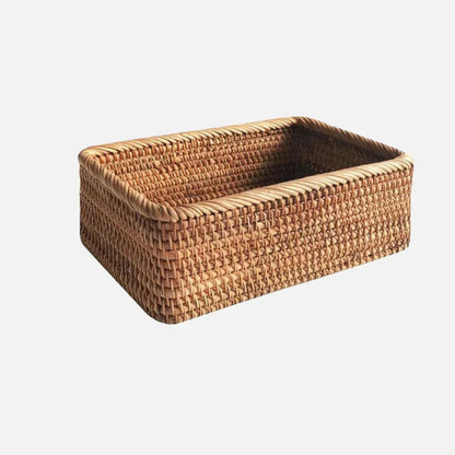 Skanto | Handwoven Rattan Willow Basket for Storage