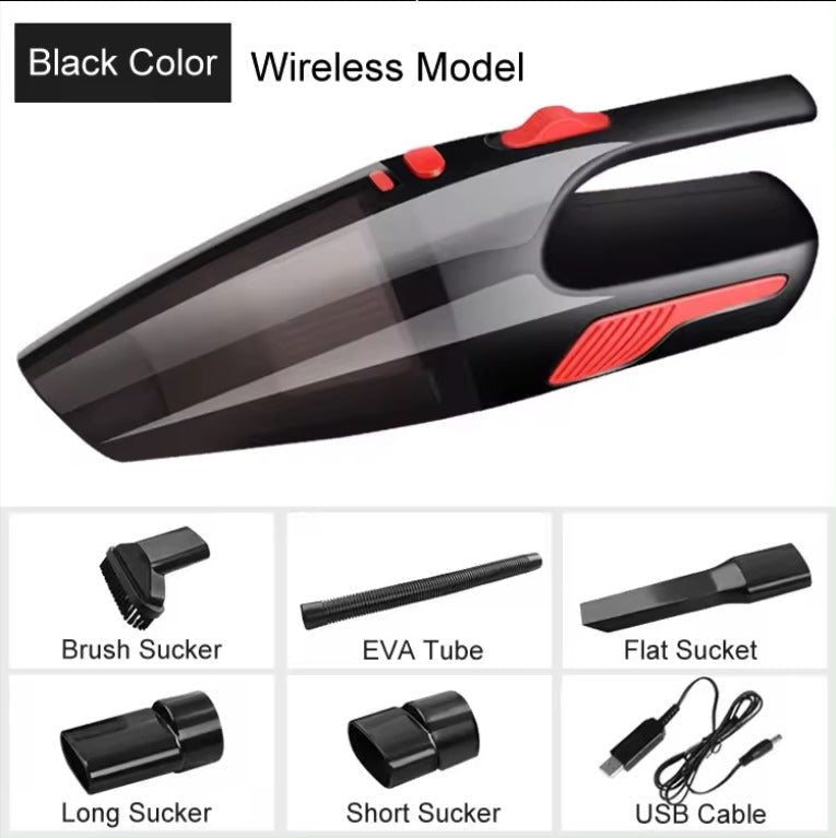 Skanto | Cordless Handheld Vacuum | Rechargeable & Lightweight Car Vacuum