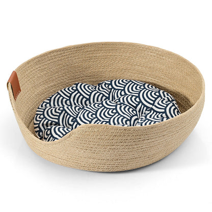 Handmade Comfortable Cat Bed - LuxeSnooze Bowlift