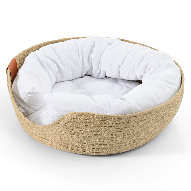 Handmade Comfortable Cat Bed - LuxeSnooze Bowlift