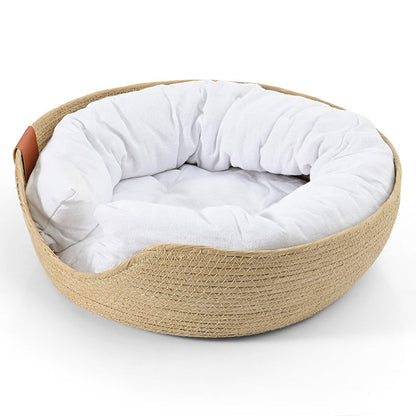 Handmade Comfortable Cat Bed - LuxeSnooze Bowlift