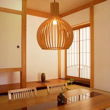 BowLift | Handmade Wooden Pendant Lamp - RustikAura