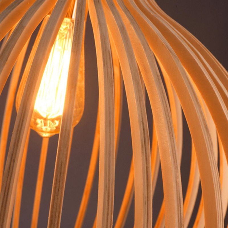 BowLift | Handmade Wooden Pendant Lamp - RustikAura