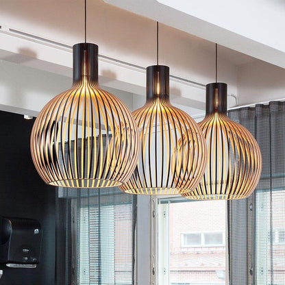 BowLift | Handmade Wooden Pendant Lamp - RustikAura