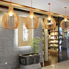 BowLift | Handmade Wooden Pendant Lamp - RustikAura