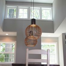 BowLift | Handmade Wooden Pendant Lamp - RustikAura