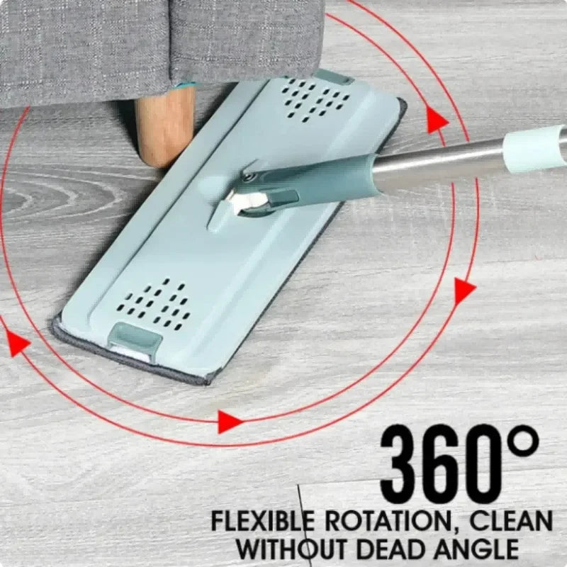 Skanto | Hands-Free Flat Mop with Bucket - FlexiMop