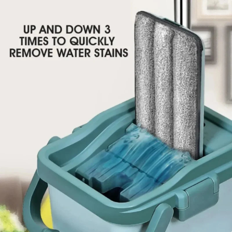 Skanto | Hands-Free Flat Mop with Bucket - FlexiMop