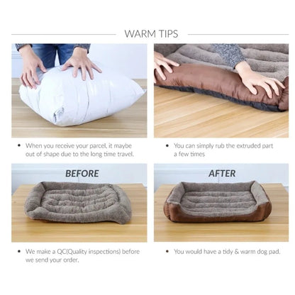 BowLift | NAPPYNEST – Luxurious Cotton Dog Bed for Deep, Stress-Free Sleep