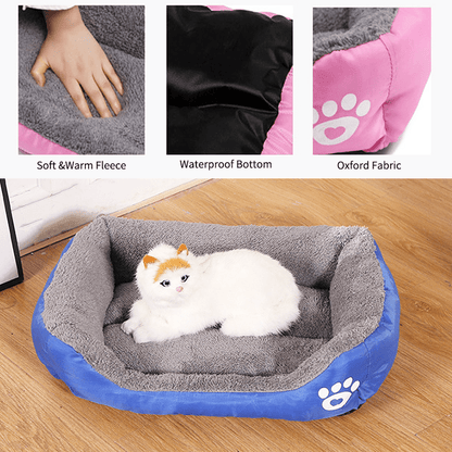 BowLift | NAPPYNEST – Luxurious Cotton Dog Bed for Deep, Stress-Free Sleep
