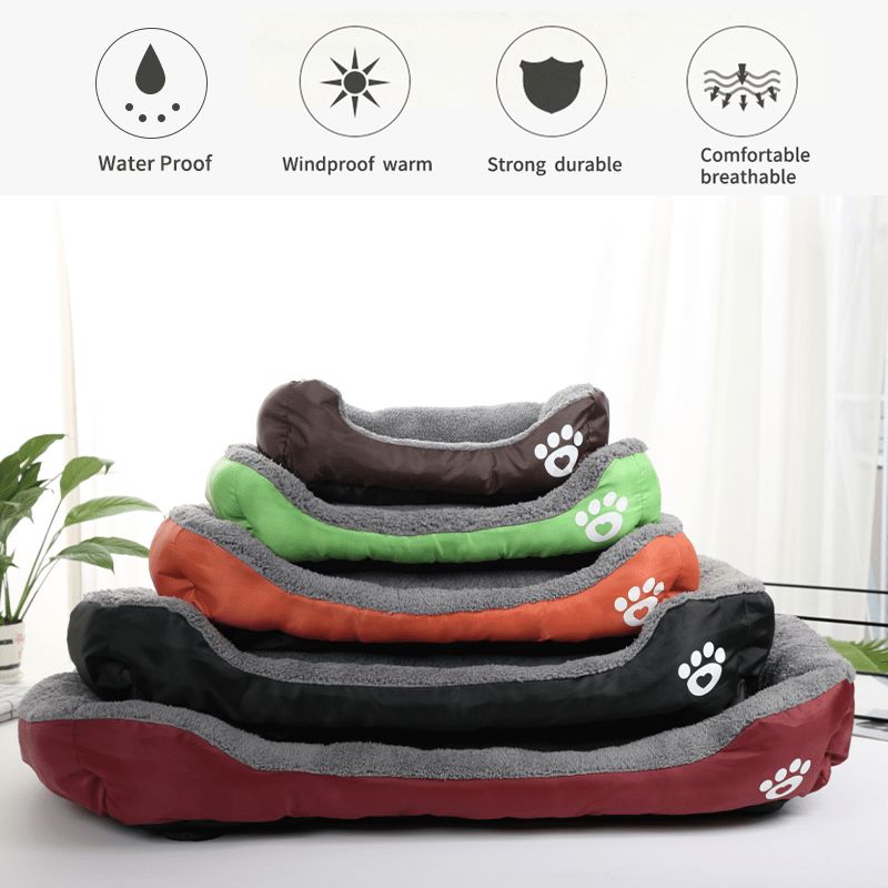 BowLift | NAPPYNEST – Luxurious Cotton Dog Bed for Deep, Stress-Free Sleep