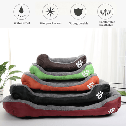BowLift | NAPPYNEST – Luxurious Cotton Dog Bed for Deep, Stress-Free Sleep
