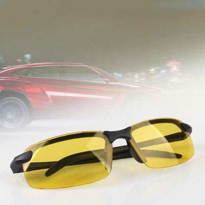Skanto | Night Driving Glasses | Yellow Lenses to Reduce Glare and Eye Strain for Safer Night Drives