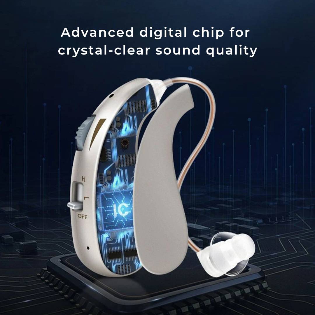 Digital sound amplifier with rechargeable battery | Karnz