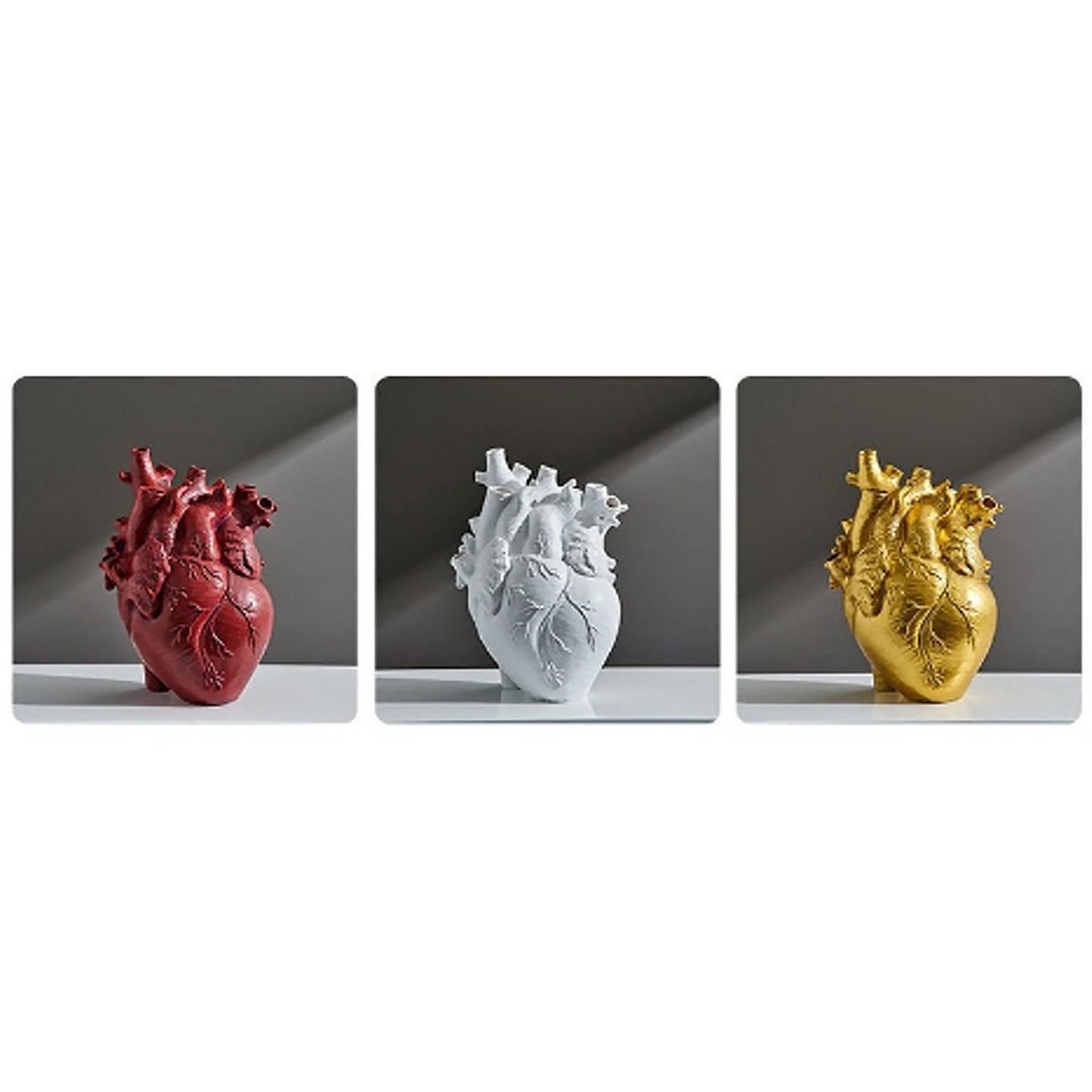 Skanto | Heart Dried Flower Artificial Vase