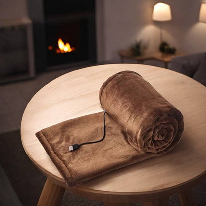 BowLift | Portable Electric Heated Blanket with Adjustable Warmth Settings - 39"x31"