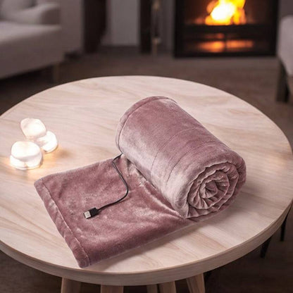 BowLift | Portable Electric Heated Blanket with Adjustable Warmth Settings - 39"x31"