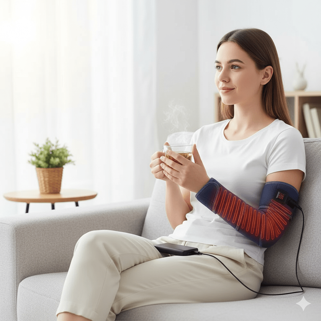 Skanto | HEATSOOTHE – Flexible Heating Pad for Muscle Relief & Relaxation