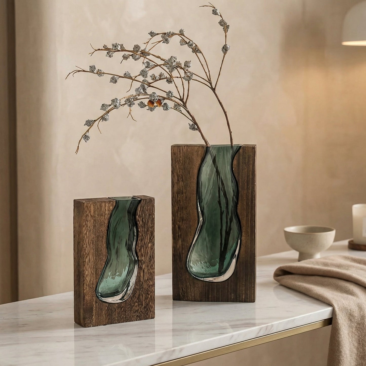 Nordic Live Edge Vase Skanto