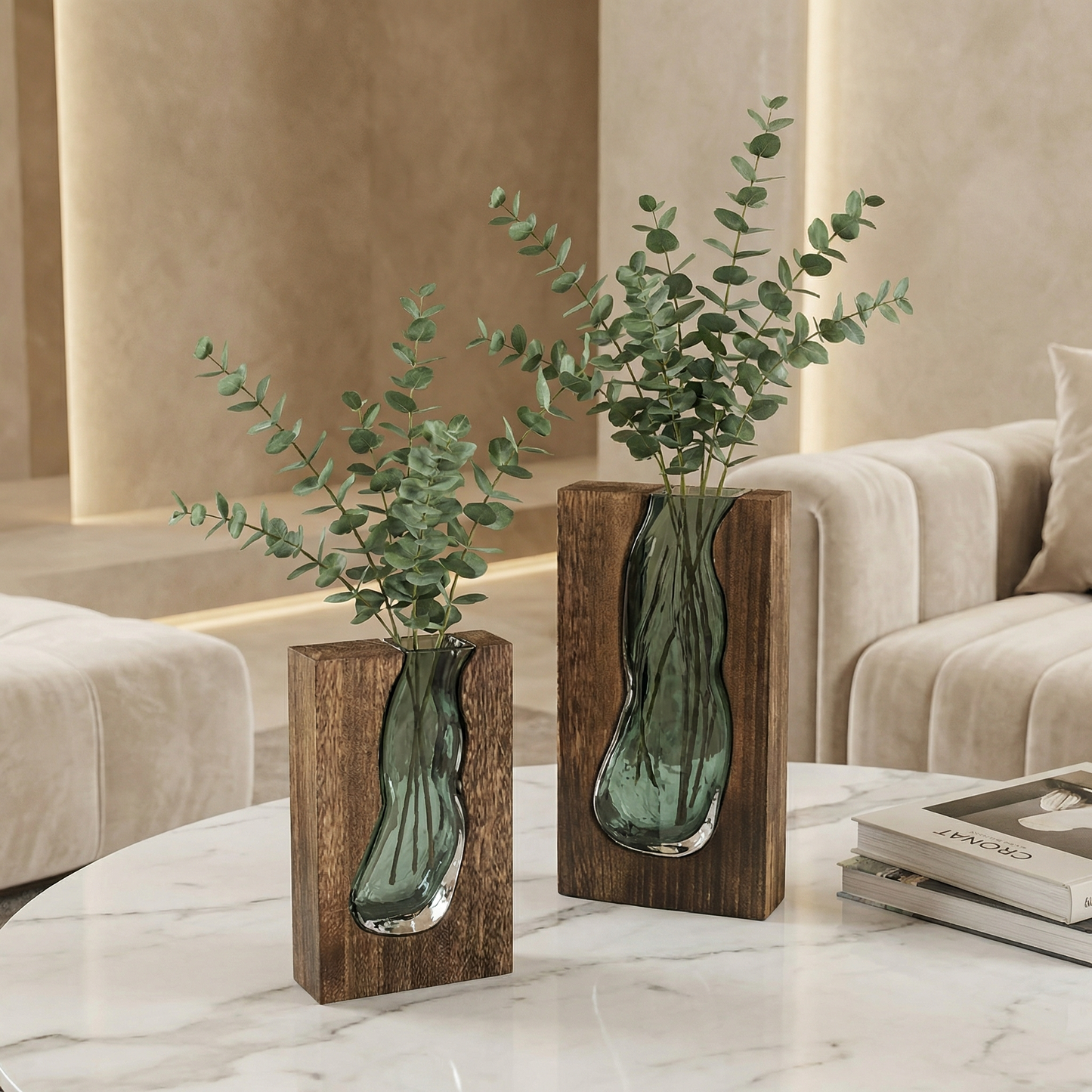 Nordic Live-Edge Vase Karnz
