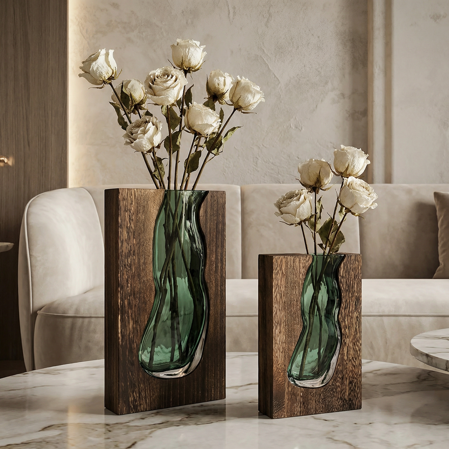 Nordic Live-Edge Vase Karnz