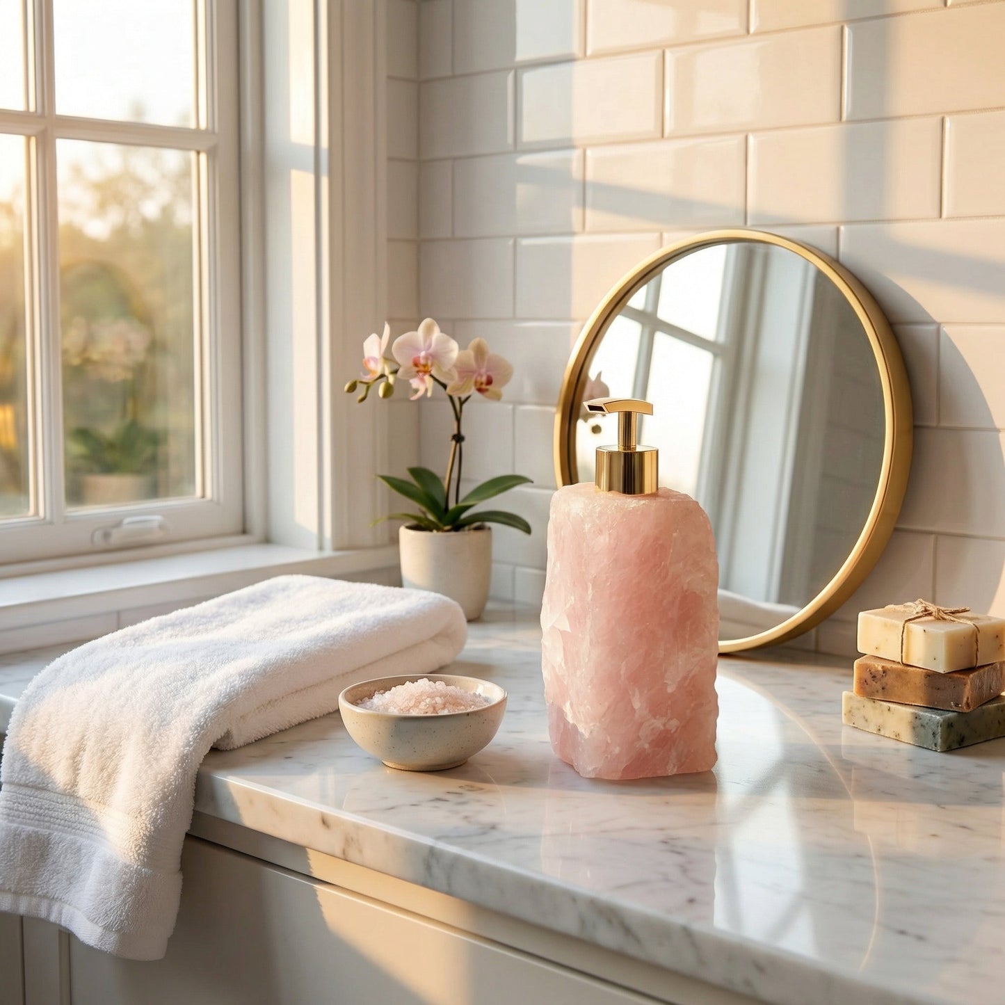 Crystal Soap Dispenser Karnz