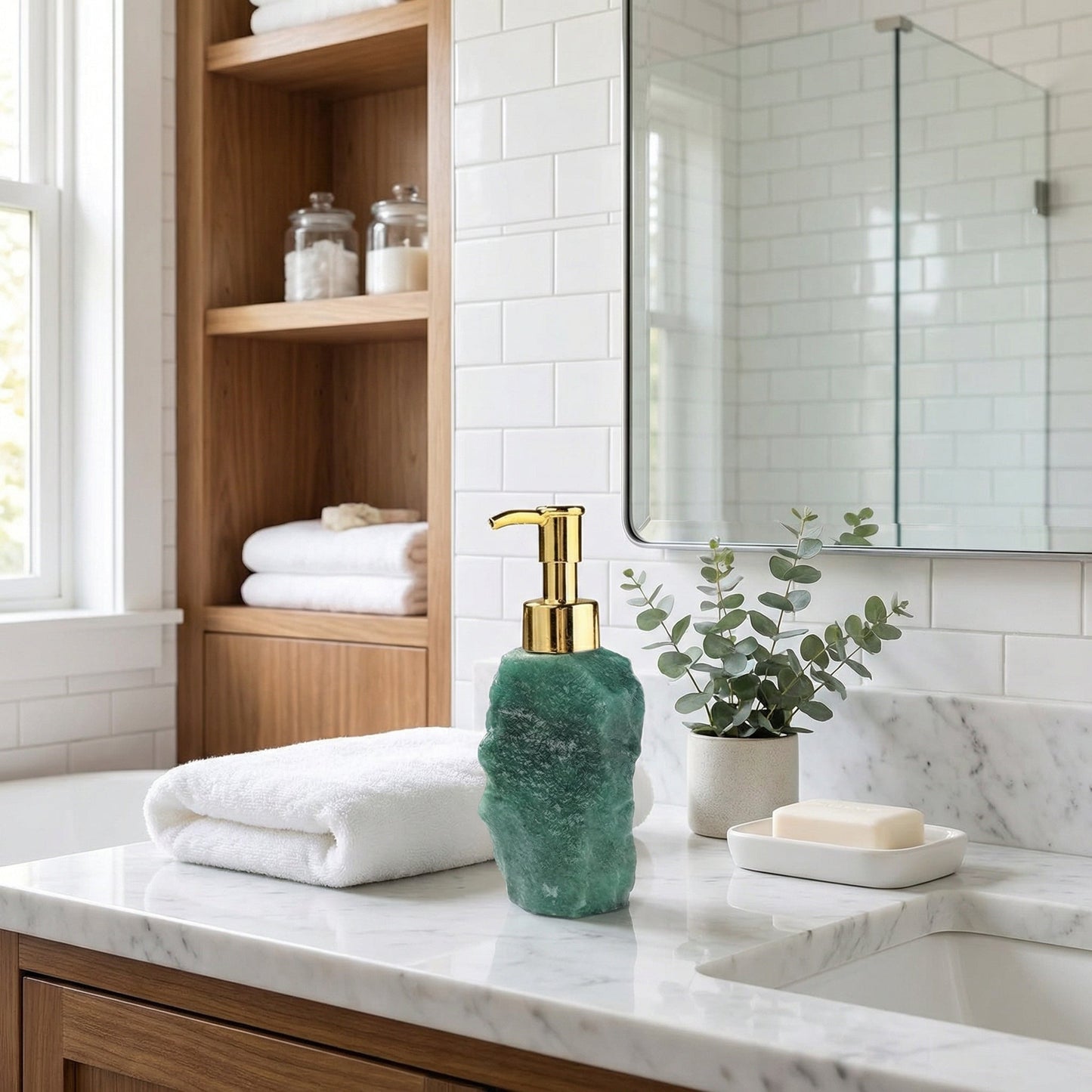Crystal Soap Dispenser Karnz