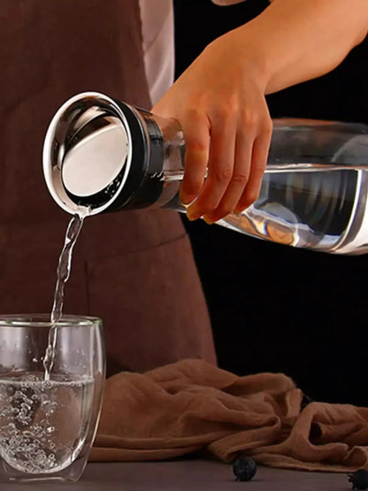 High Borosilicate Glass Basic Tilting Stainless Steel Lid Closure | Bowlift