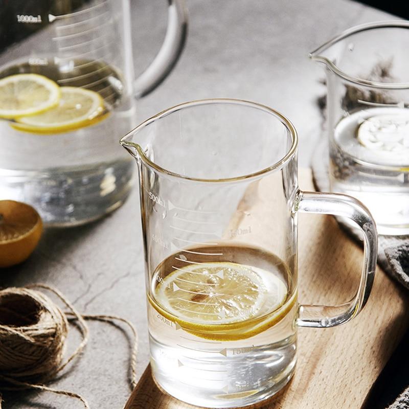 High borosilicate glass measuring cup for baking and cooking | Karnz