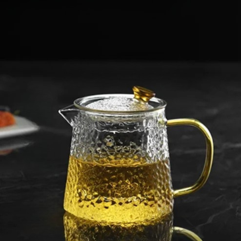 High Borosilicate Glass Teapot Heat Resistant Transparent Teaware | Bowlift
