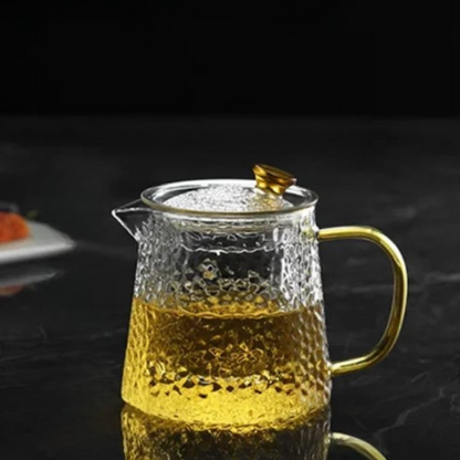 High Borosilicate Glass Teapot Heat Resistant Transparent Teaware | Bowlift