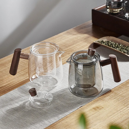 High Borosilicate Glass Teapot Heat Resistant Transparent Teaware | Bowlift