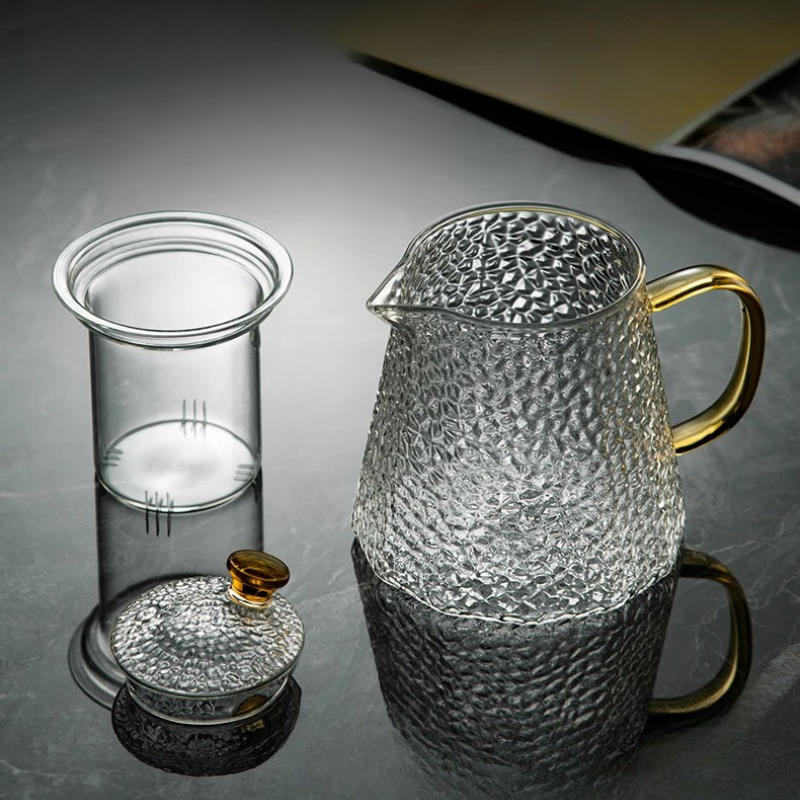 High Borosilicate Glass Teapot Heat Resistant Transparent Teaware | Bowlift