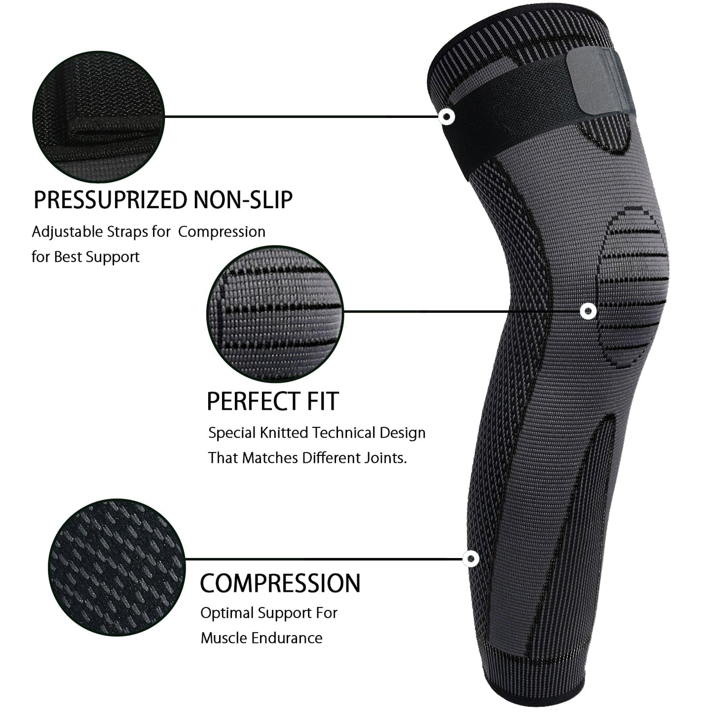 BowLift | High Elastic Compression Knee Sleeve