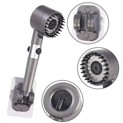 Brehn | High-Pressure Massage Shower Head - Handheld Shower with 3 Spray Types and Filters