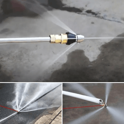 PipeClear Turbo – Powerful nozzle for quick removal of blockages