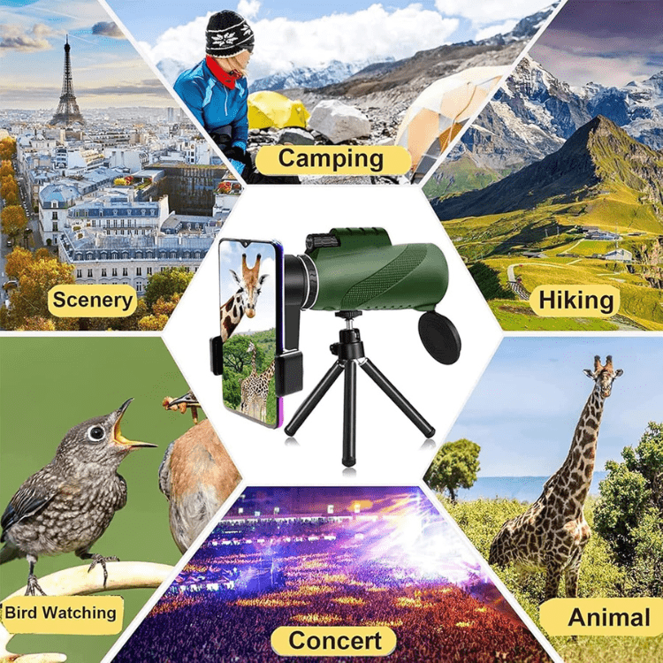 Skanto | High Power HD Monocular Telescope Wildlife Observation