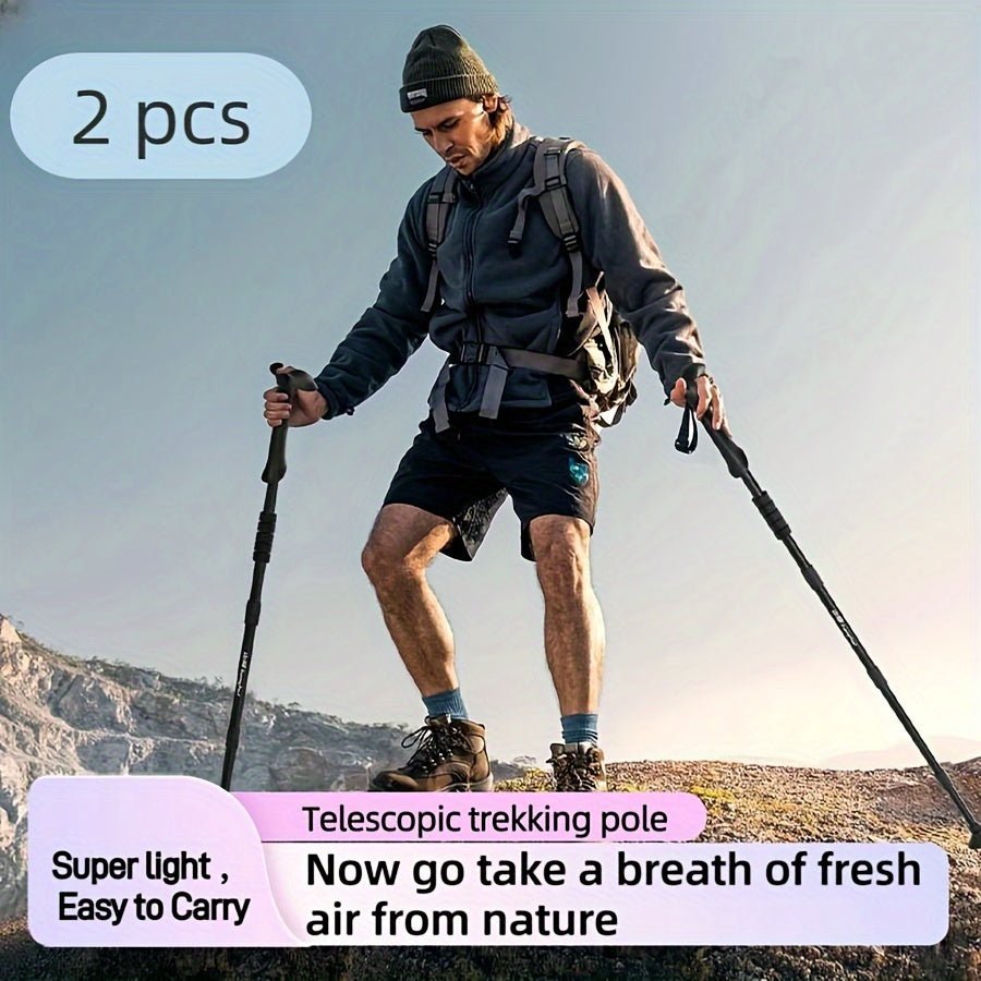 Skanto | HIKEMASTER PRO – Lightweight Adjustable Trekking Poles for Outdoor Adventures