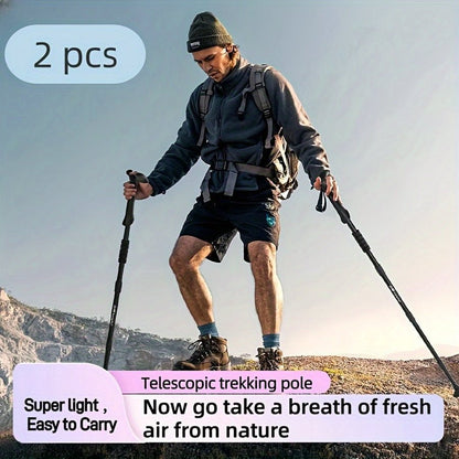 Skanto | HIKEMASTER PRO – Lightweight Adjustable Trekking Poles for Outdoor Adventures
