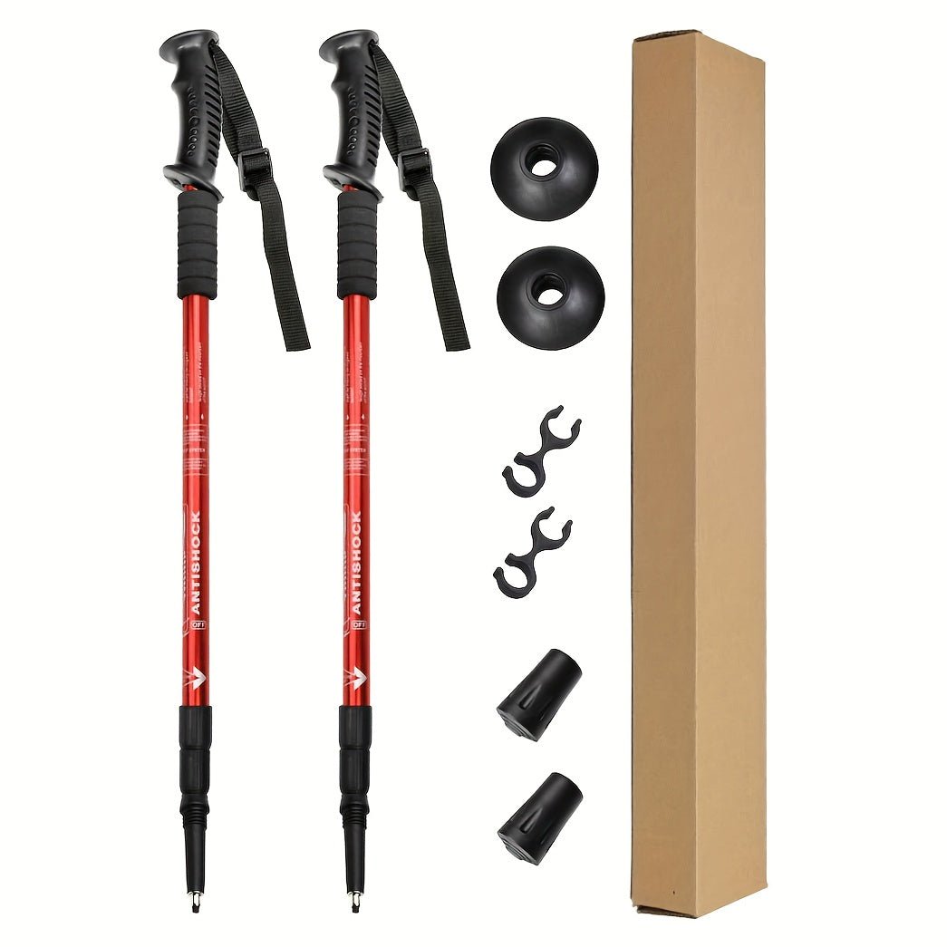 Skanto | HIKEMASTER PRO – Lightweight Adjustable Trekking Poles for Outdoor Adventures