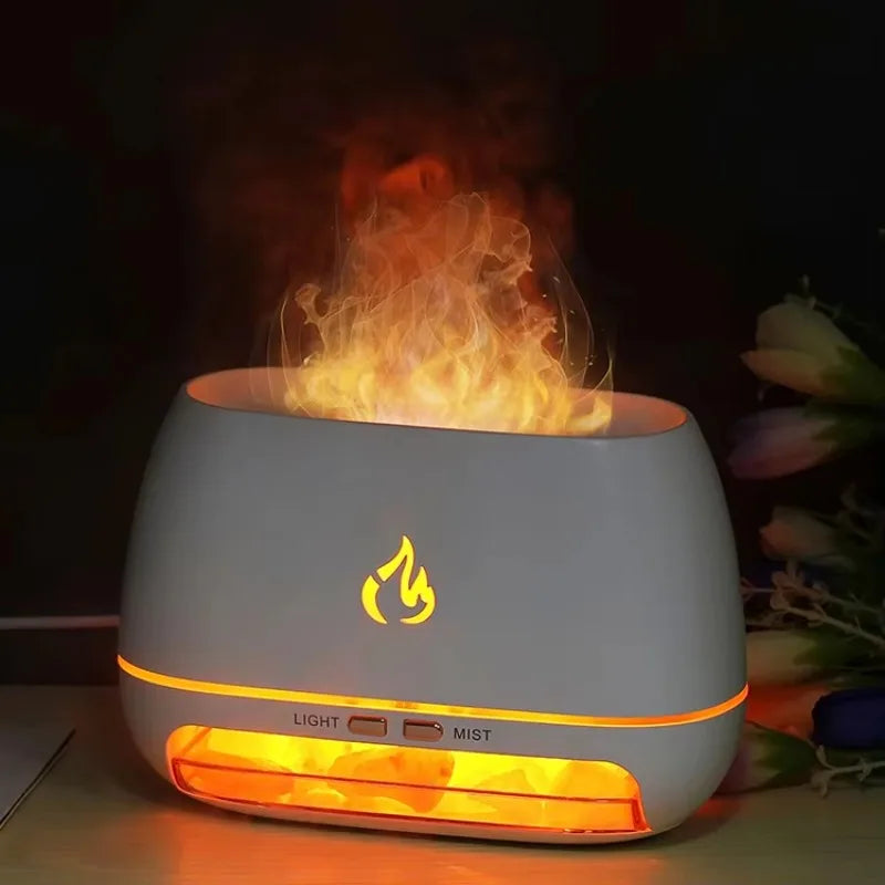 Skanto | Himalayan Salt Aroma Diffuser with Ambient Lighting - SaltSerenity