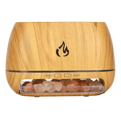 Skanto | Himalayan Salt Aroma Diffuser with Ambient Lighting - SaltSerenity