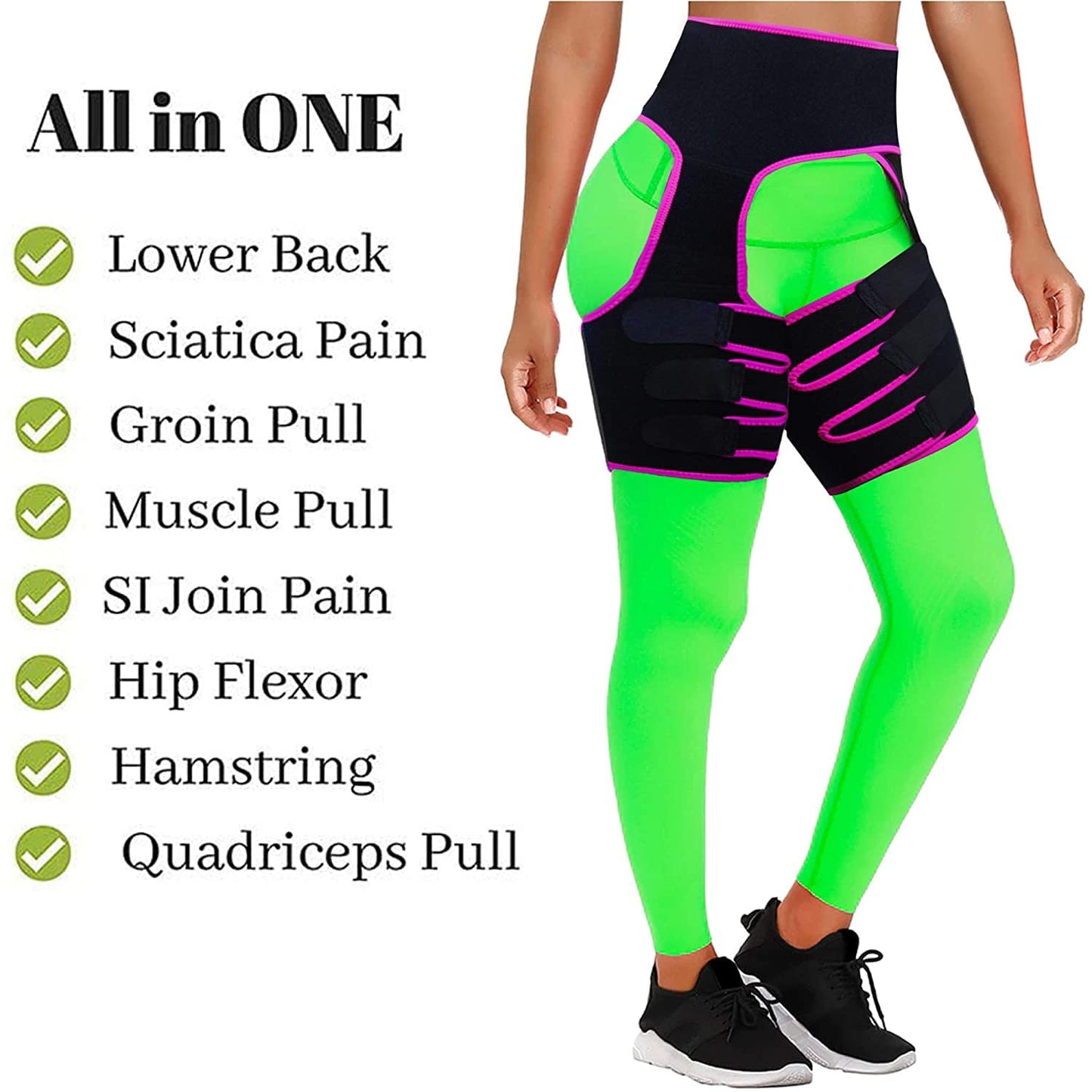 Skanto | Sciatica Pain Relief Thigh Band Compression Band