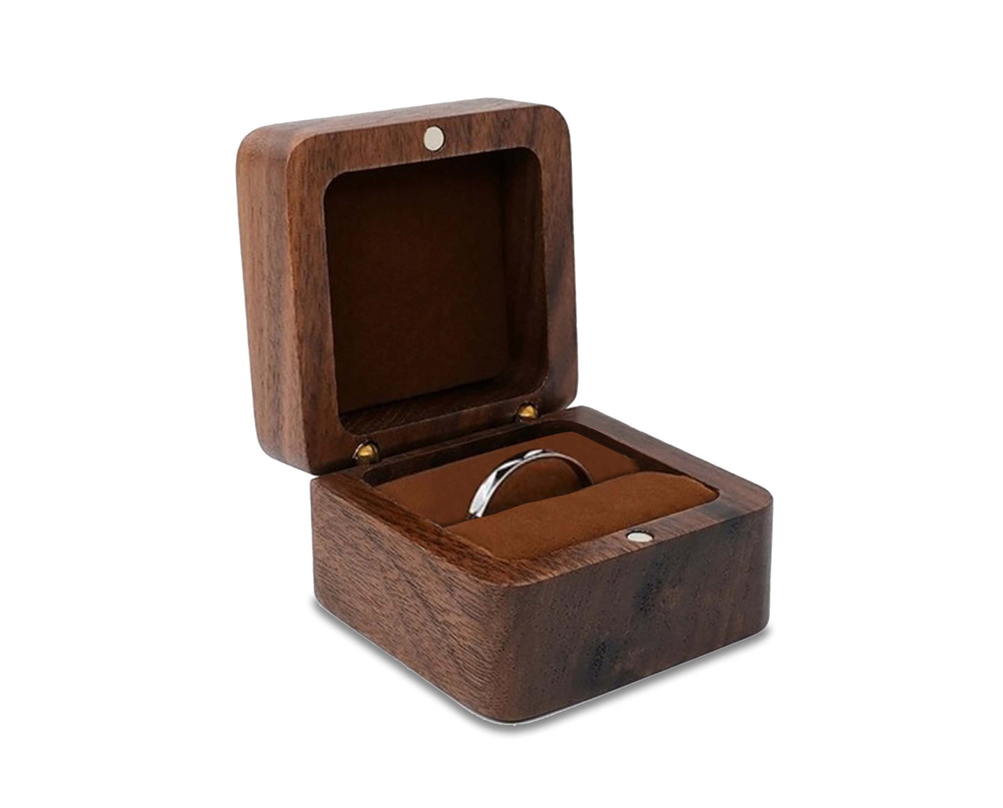 Skanto | Wooden Box | Wooden Jewelry Box, Ring Box, Earring Box