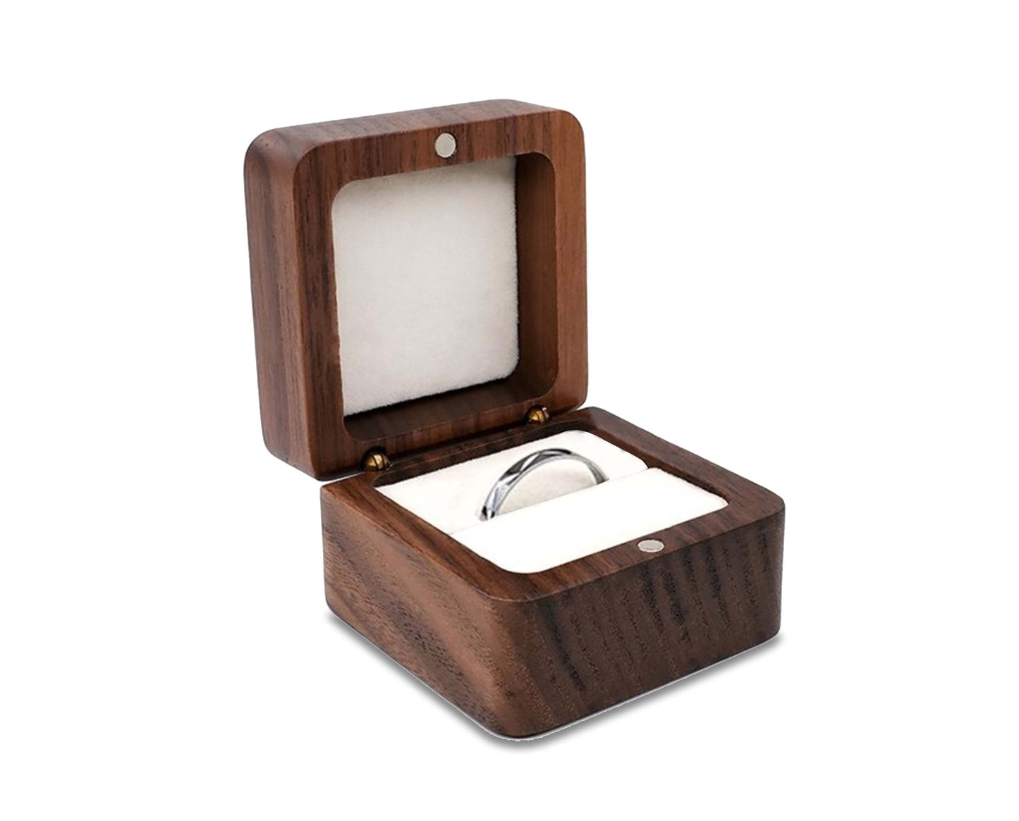 Skanto | Wooden Box | Wooden Jewelry Box, Ring Box, Earring Box
