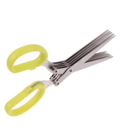 BowLift | Scissors Kitchen Tool - Multipurpose Kitchen Shears with 5 Stainless Steel Blades