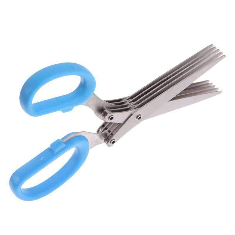BowLift | Scissors Kitchen Tool - Multipurpose Kitchen Shears with 5 Stainless Steel Blades