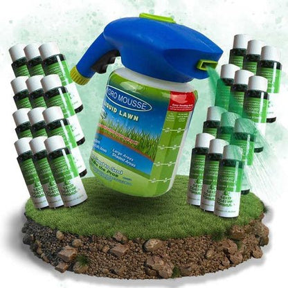 HYDRO MOSS PRO – Liquid Lawn Foam for fast and healthy lawn growth