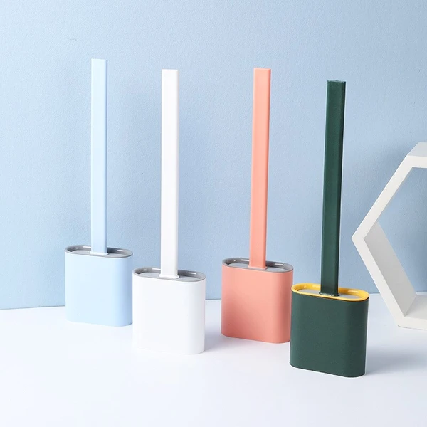 Skanto | Silicone Toilet Brush Set Wall Mounted Flexible