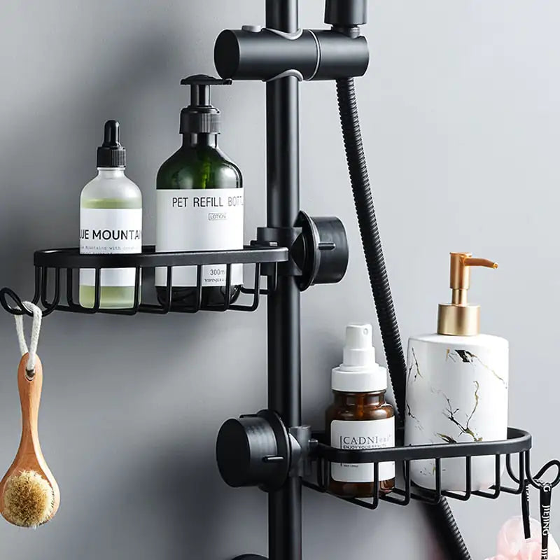 BowLift | AquaGrip Stainless Steel Shower Shelf – Rustproof, Space-Saving & Easy to Install
